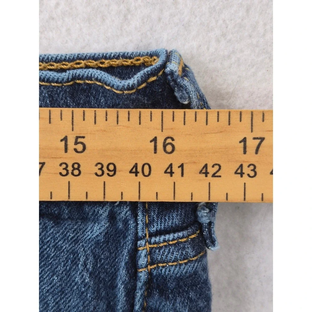 Levi's 505 Regular Fit Jeans Men's 34x32 Blue Straight Leg Medium Wash
